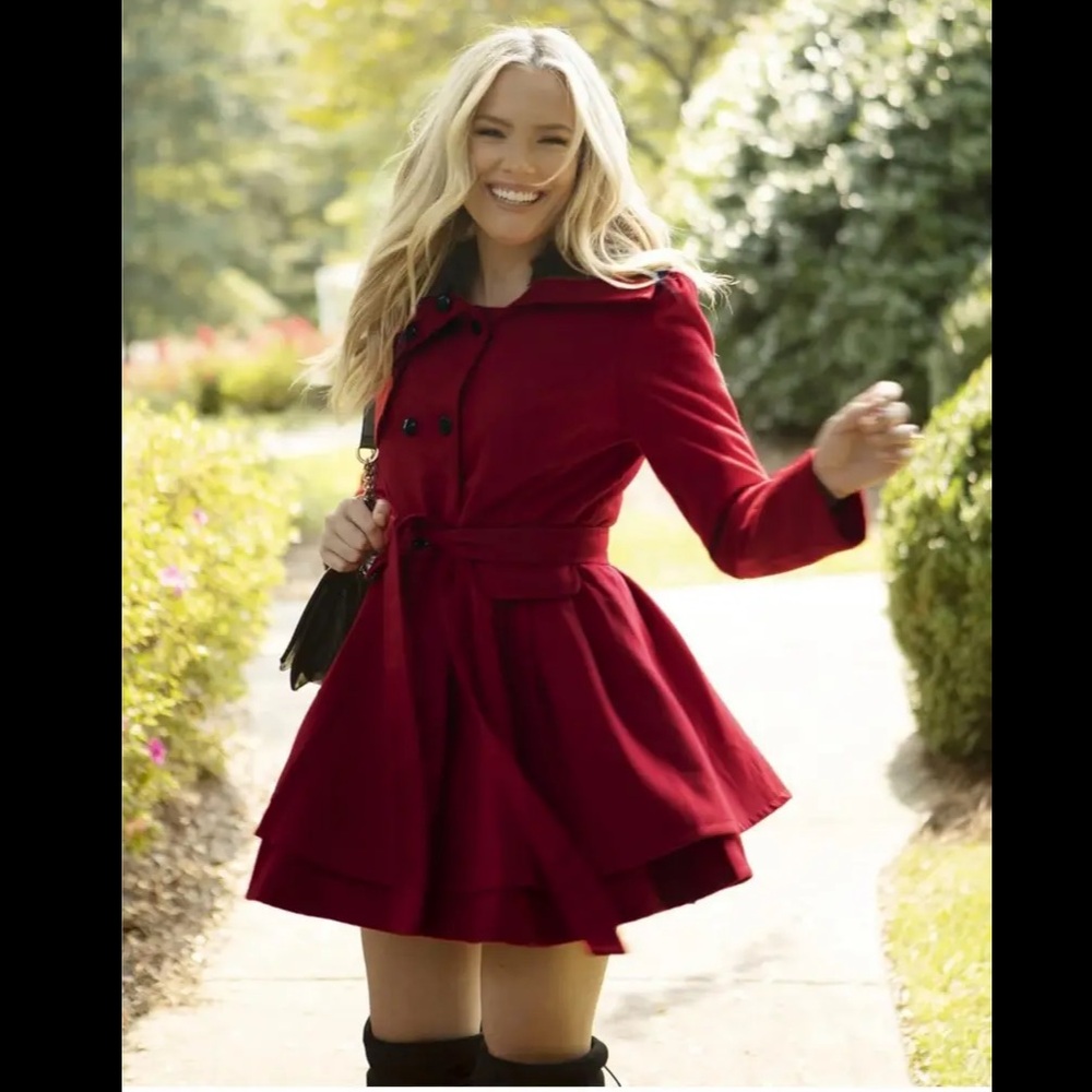 COLOR: BURGUNDY - Picture 4 of 6